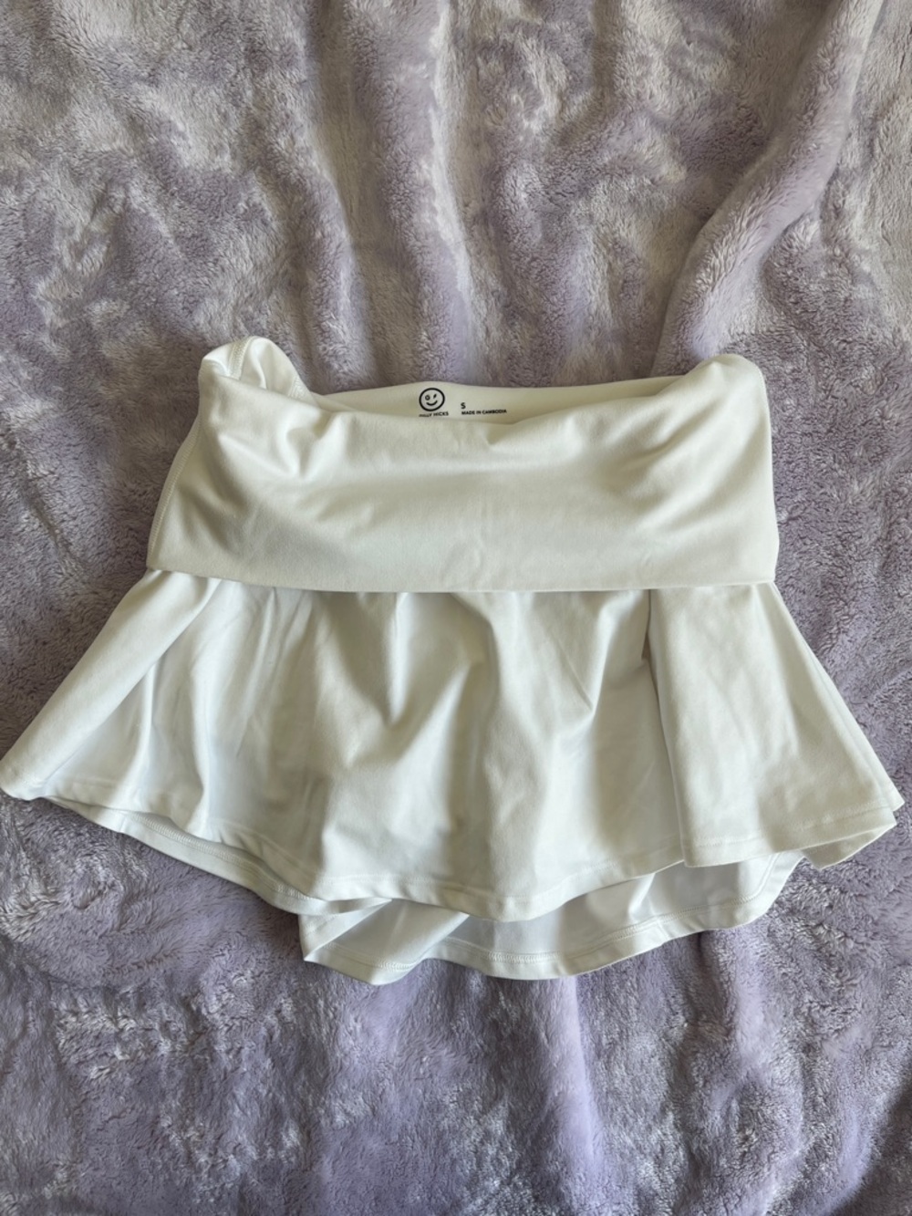 Brand new Hollister foldover skort